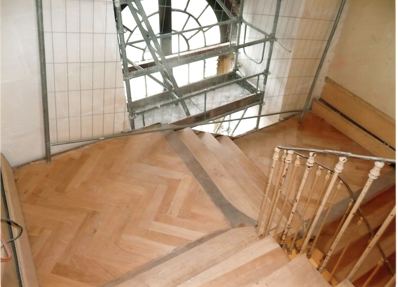 Escalier - Palais de ferriques - Jean Paul Coupet